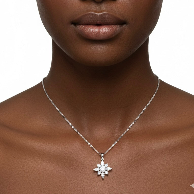 Frozen Crystal Star, Silver