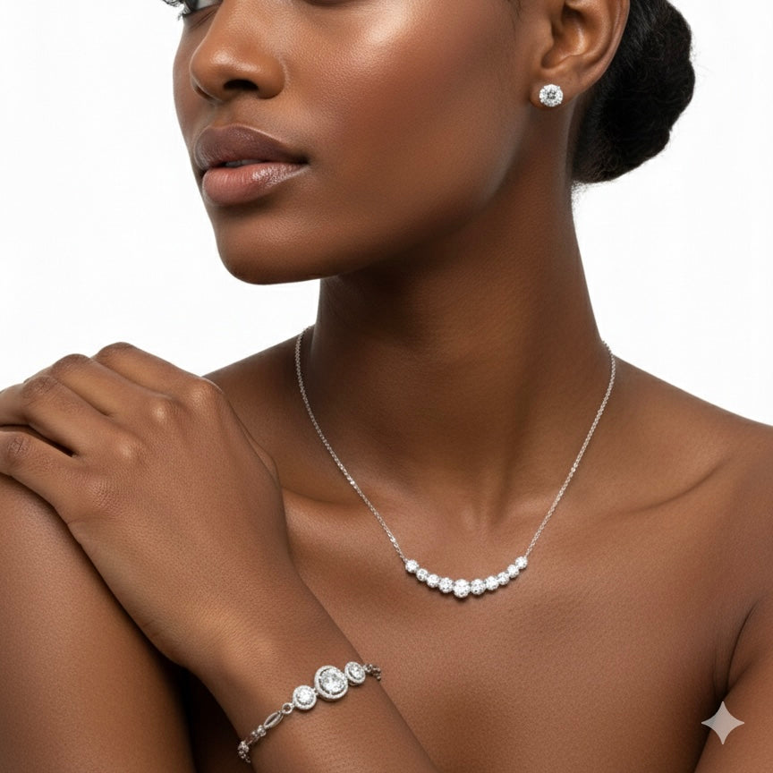 Jemima set, Silver