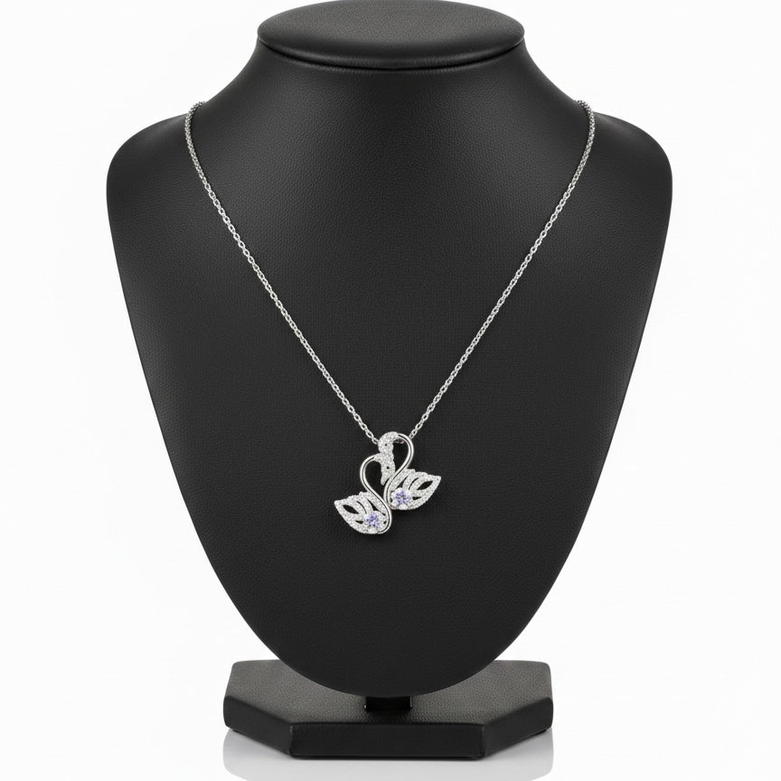 The Odette necklace, Silver