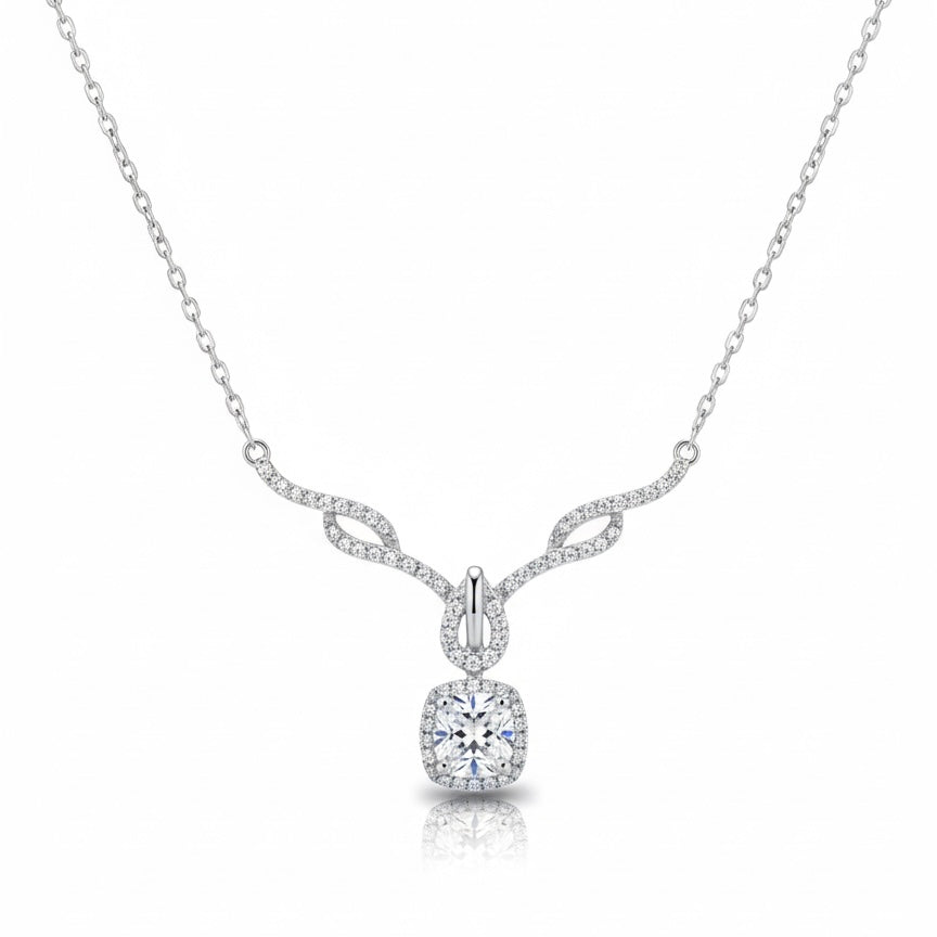 The Ethereal Wing Necklace, Silver