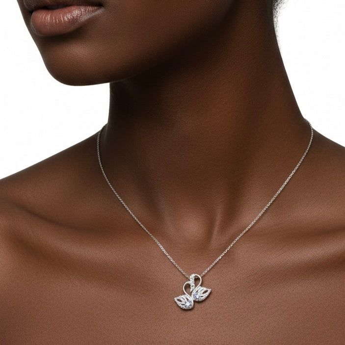 The Odette necklace, Silver