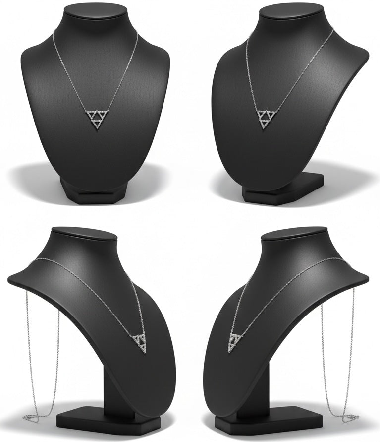 The Stella Nova necklace, Silver