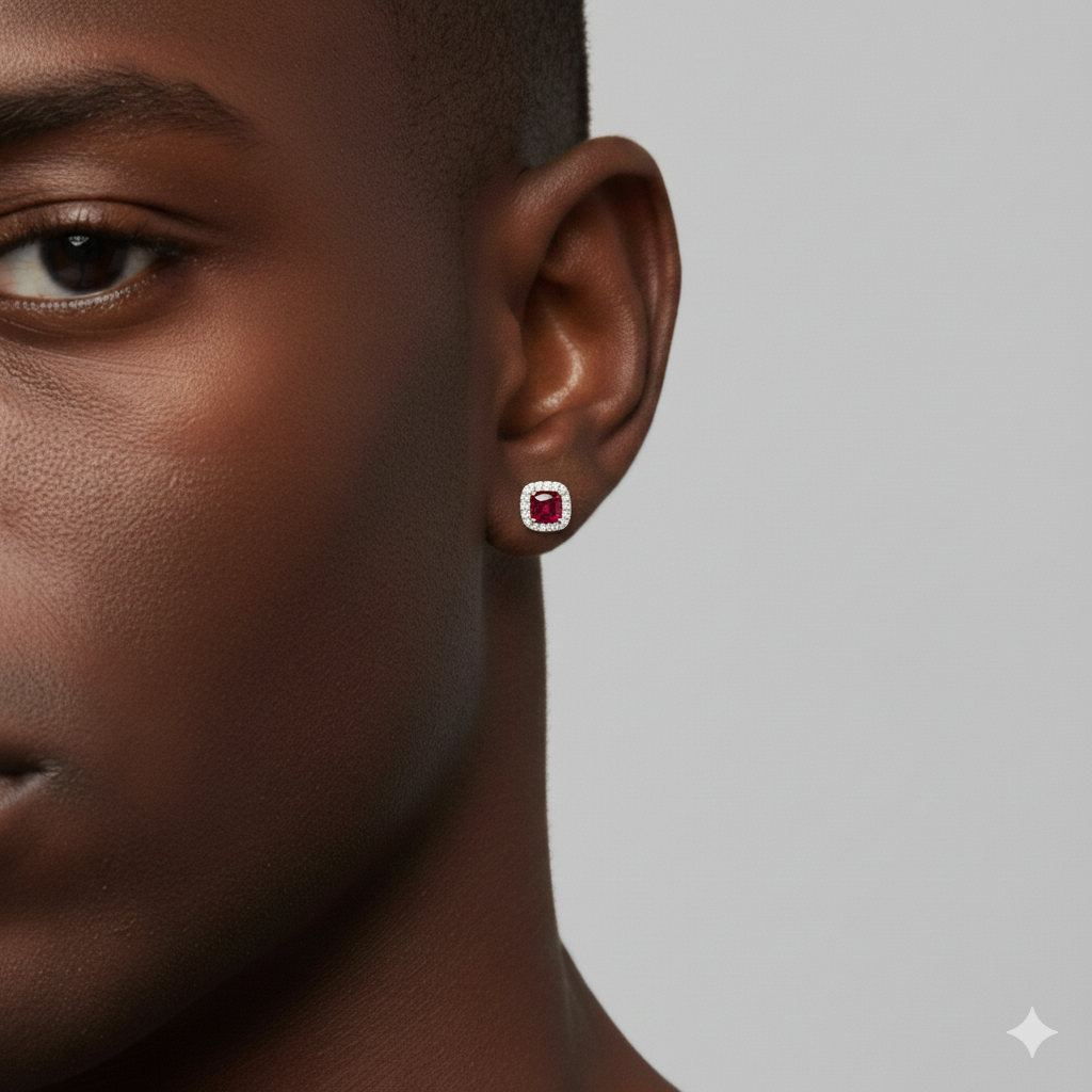 Magnetic stud earrings